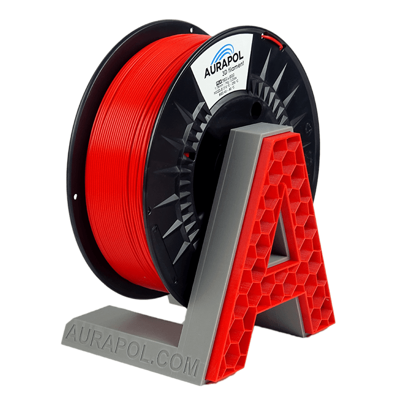 AURAPOL PLA 3D Filament L-EGO červená 1 kg 1,75 mm
