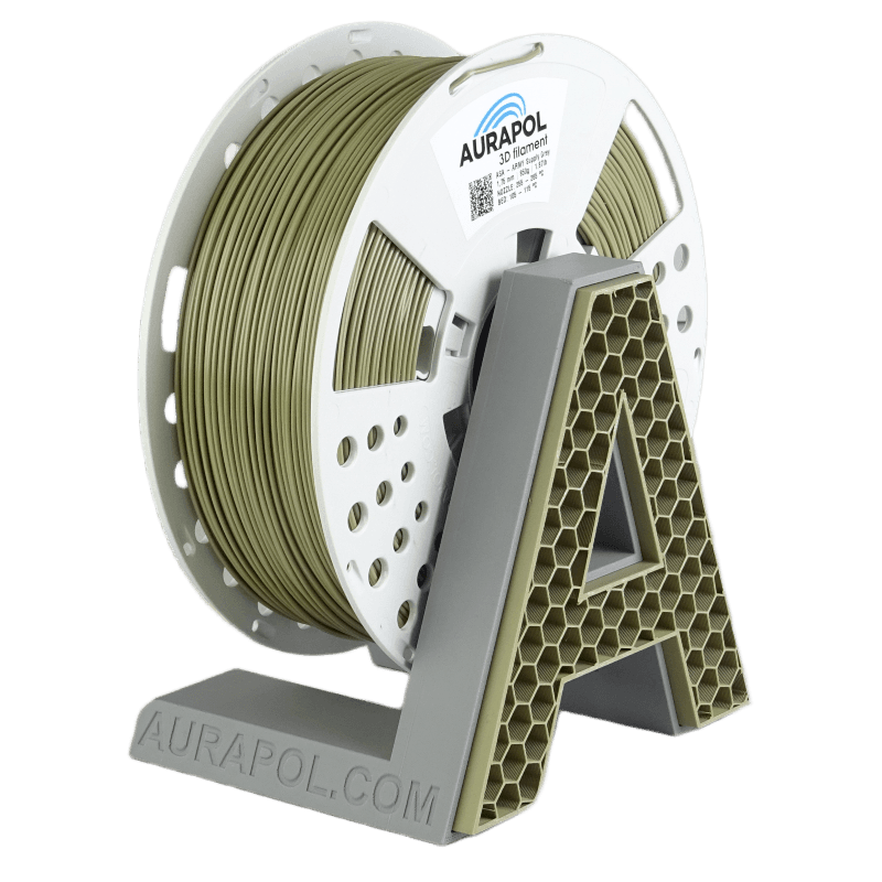 AURAPOL ASA 3D ARMY Supply Grey 850g 1,75 mm