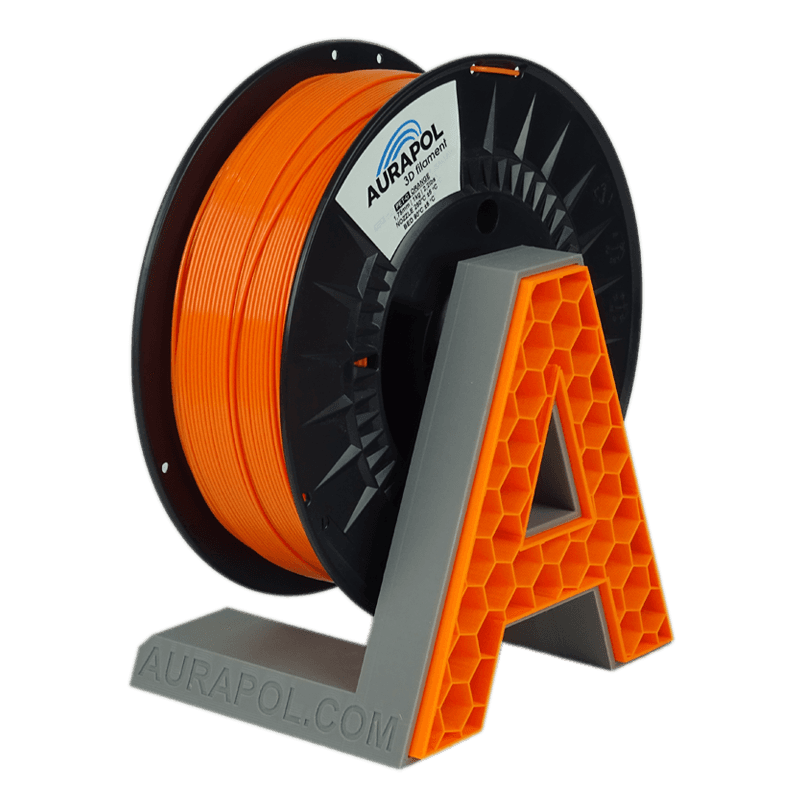 AURAPOL PET-G Filament Nuclear Orange 1 kg 1,75 mm