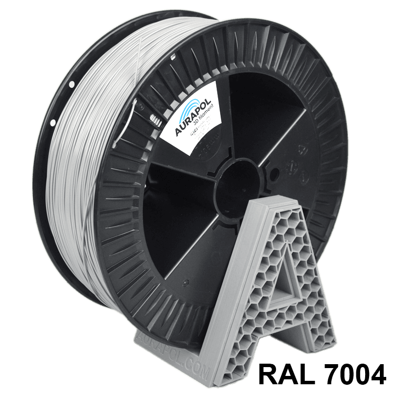 AURAPOL PET-G Filament Signální šedá 2,5 kg 1,75 mm
