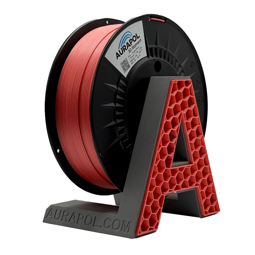 AURAPOL PLA 3D Filament Bright Blush 1 kg 1,75 mm
