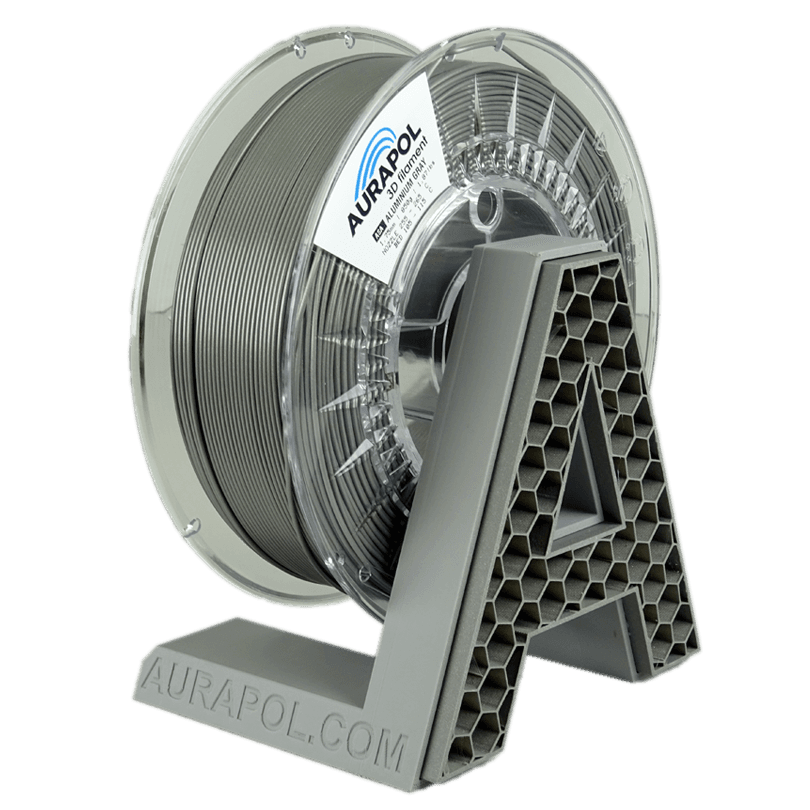AURAPOL ASA 3D Filament Aluminium Gray 850g 1,75 mm