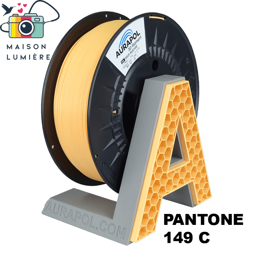 AURAPOL PLA 3D Filament L-EGO Sour Mustard 1 kg 1,75 mm