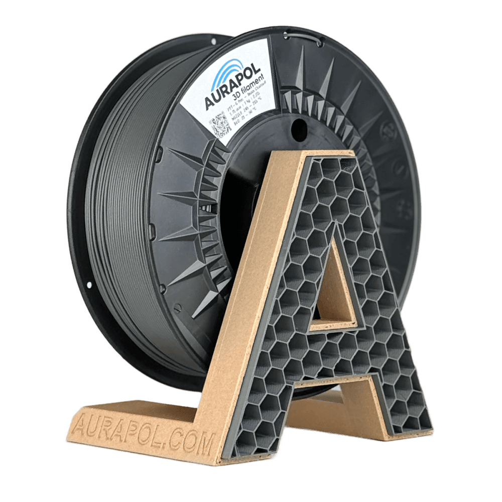 AURAPOL PET-G Recycled Filament Moss Charcoal 1 kg 1,75 mm - náhled 1