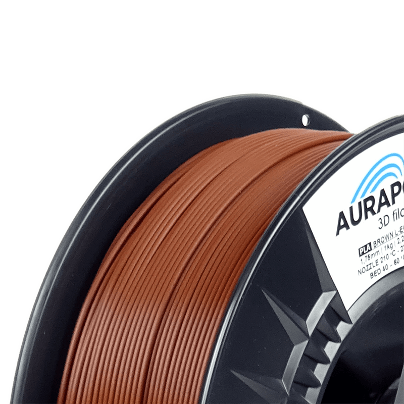 AURAPOL PLA 3D Filament Hnědá L-EGO 1 kg 1,75 mm - náhled 2