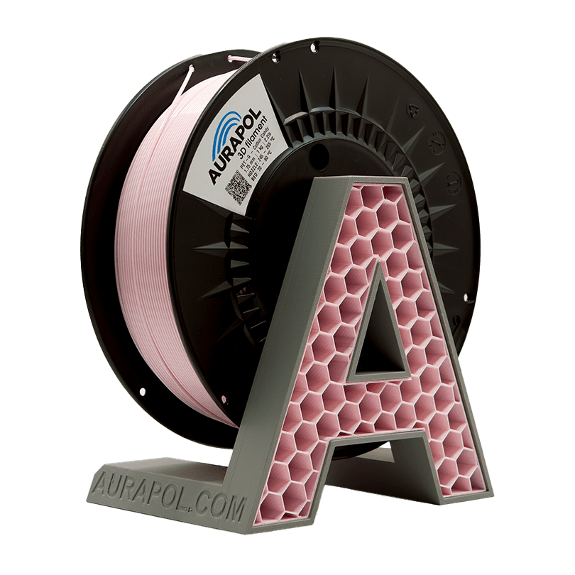 AURAPOL PET-G Filament Cotton Candy 1 kg 1,75 mm