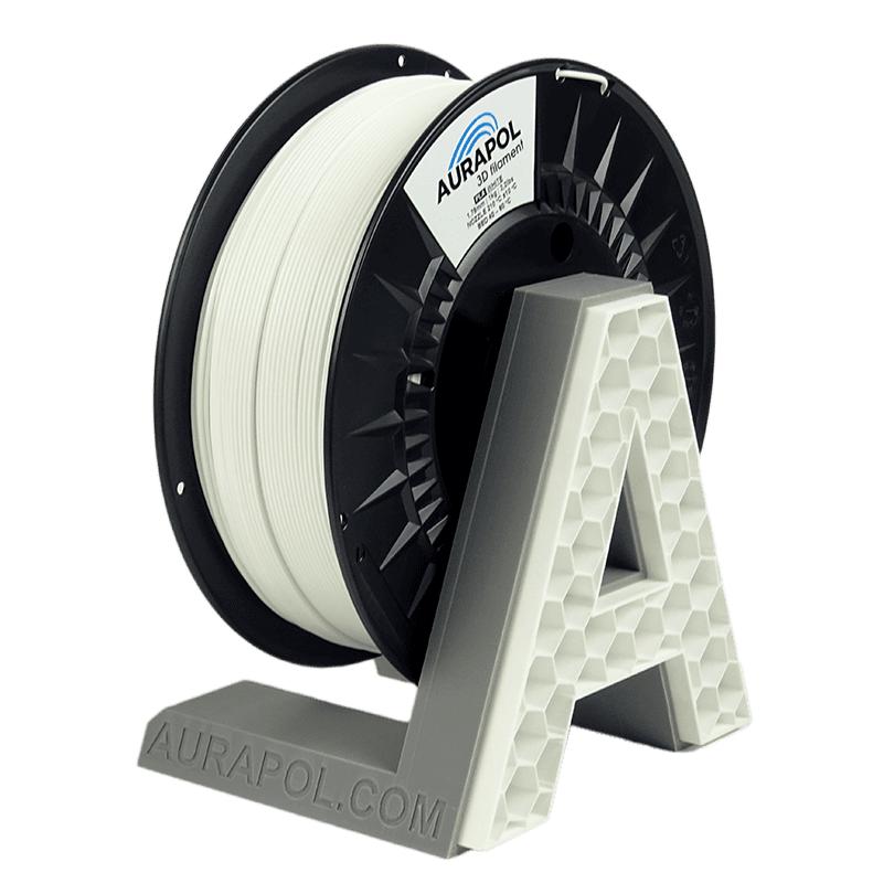 AURAPOL PLA 3D Filament White 1 kg 2,85 mm