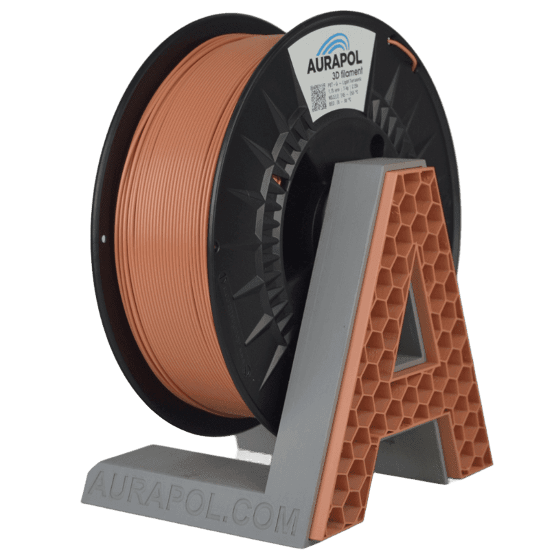 AURAPOL PET-G Filament Light Terracotta 1 kg 1,75 mm