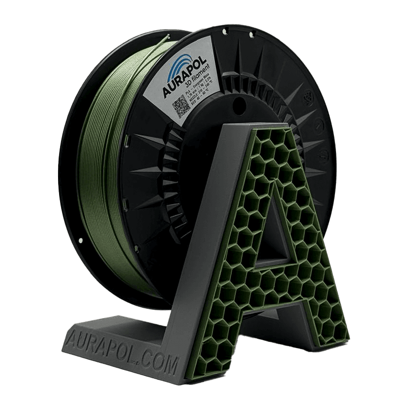 AURAPOL PLA 3D Filament Evergreen Moss 1 kg 1,75 mm