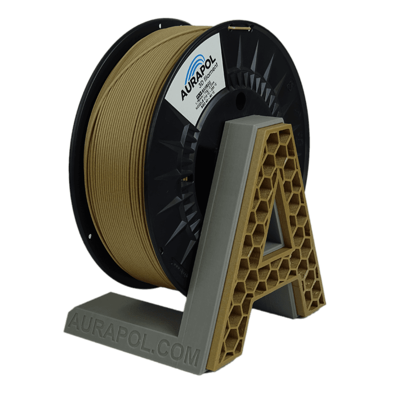 AURAPOL PLA 3D Filament WOOD BAMBOO 850 g 1,75 mm