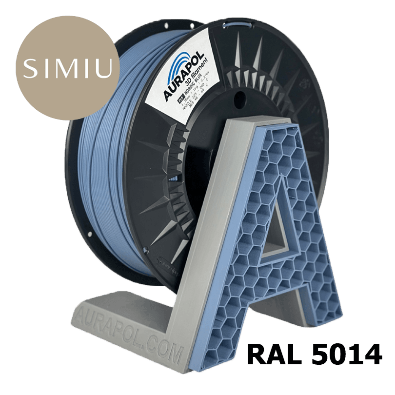 AURAPOL PLA 3D Filament Nordic Blue 1 kg 1,75 mm