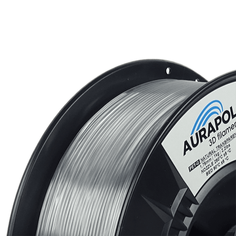 AURAPOL PET-G Filament Natural transparent 2,5 kg 1,75 mm