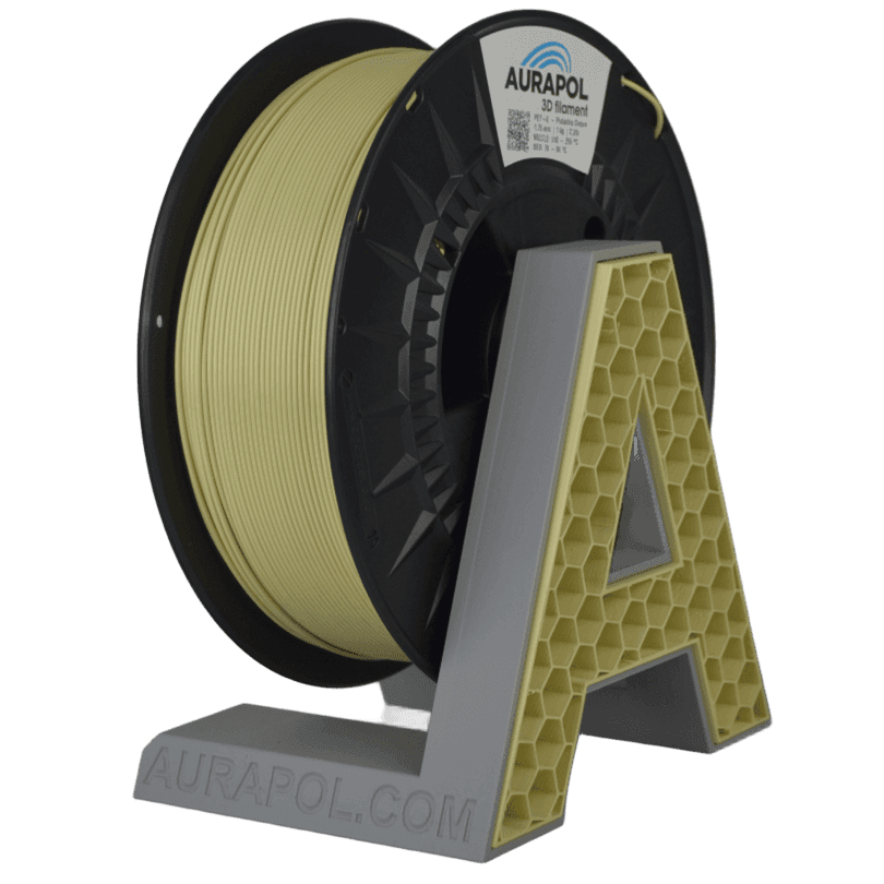 AURAPOL PET-G Filament Pistachio Cream 1 kg 1,75 mm