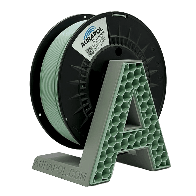 AURAPOL PLA 3D Filament Seafoam Blue 1 kg 1,75 mm