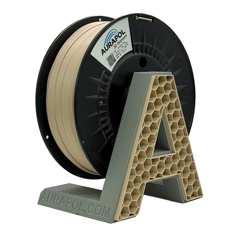 AURAPOL PLA 3D Filament Antique Pink 1 kg 1,75 mm