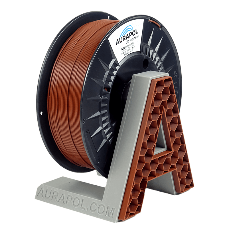AURAPOL PLA 3D Filament Hnědá L-EGO 1 kg 1,75 mm