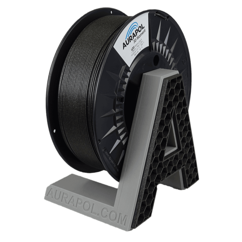 AURAPOL PLA 3D Filament Galaxy Black 1 kg 1,75 mm