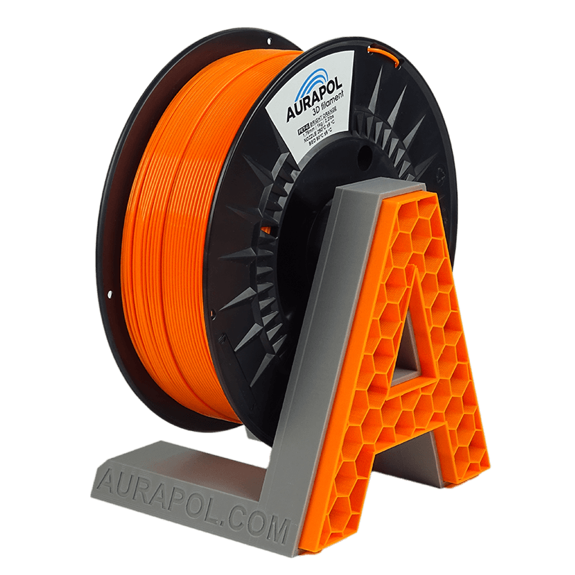 AURAPOL PLA 3D Filament Bright Orange 1 kg 1,75 mm