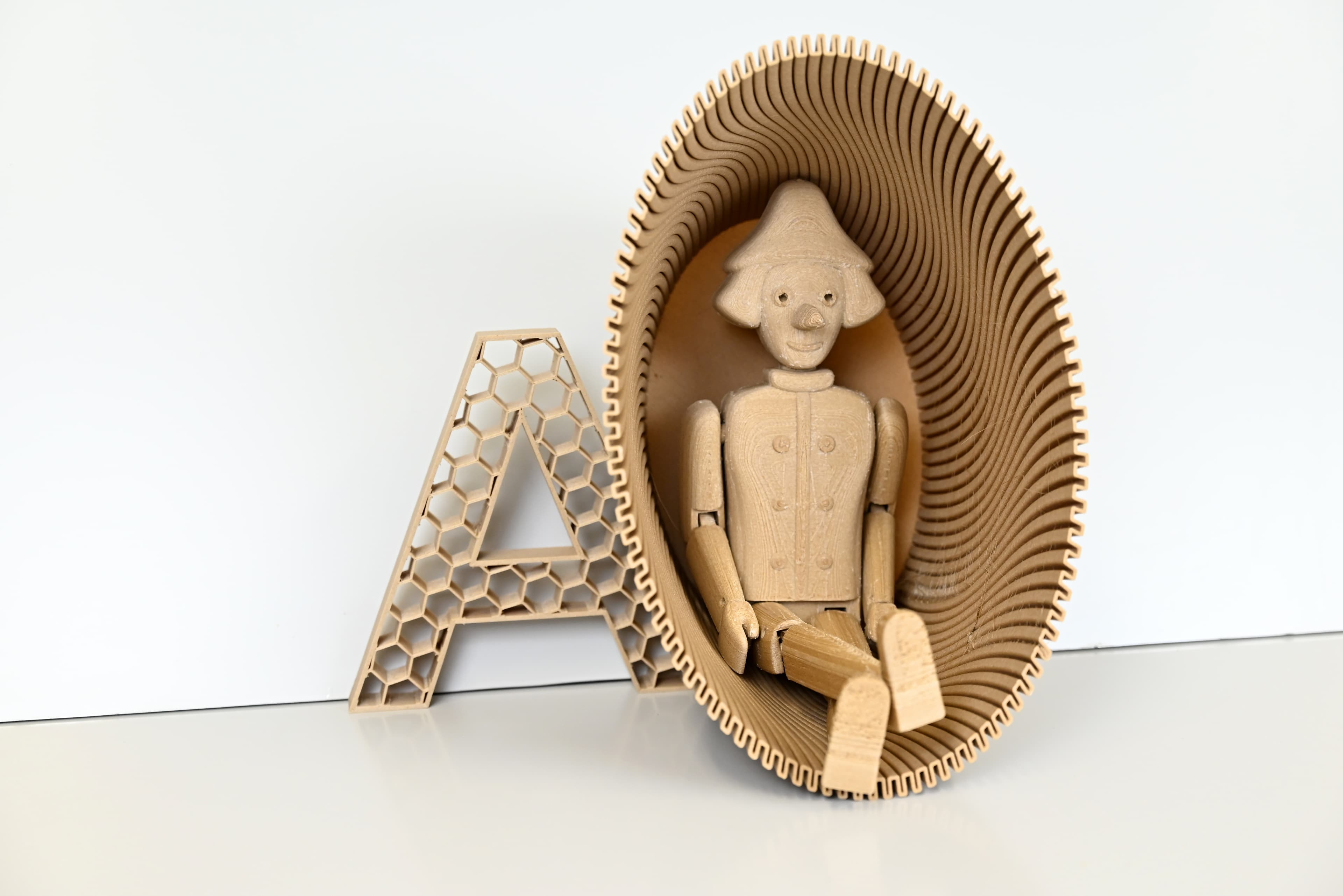 AURAPOL PLA 3D Filament WOOD PINE 850 g 1,75 mm - náhled 3