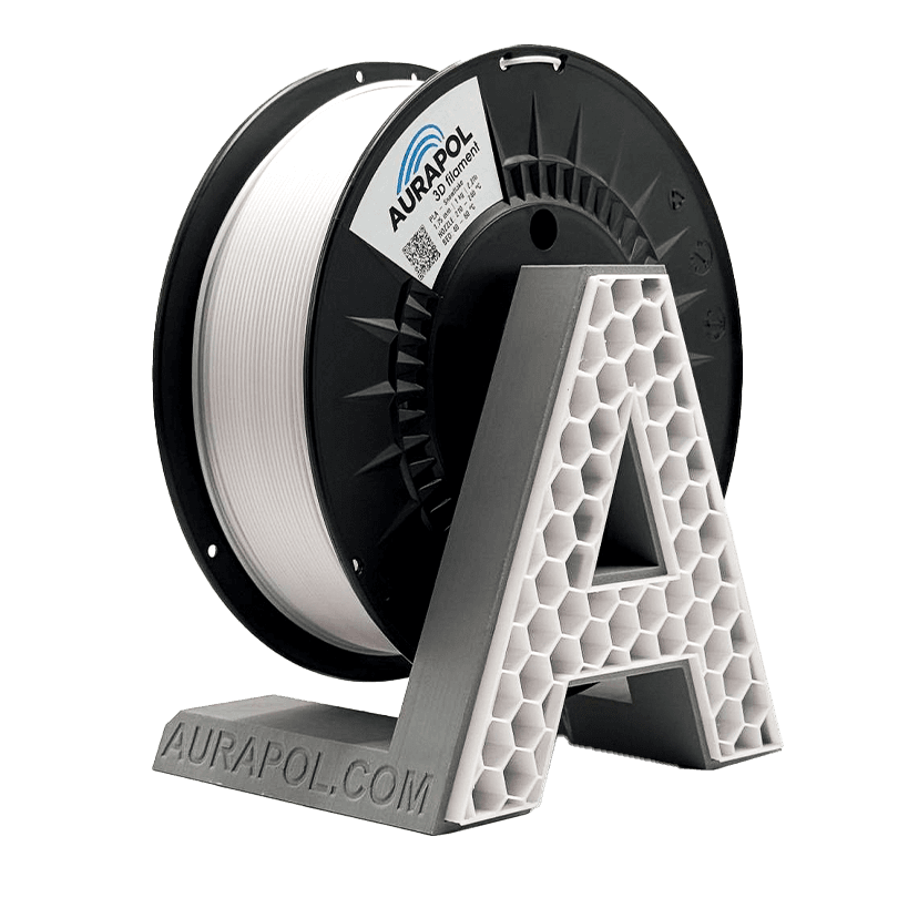AURAPOL PLA 3D Filament Snowflake 1 kg 1,75 mm