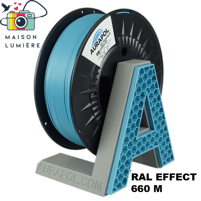 AURAPOL PLA 3D Filament Summer Sky 1 kg 1,75 mm