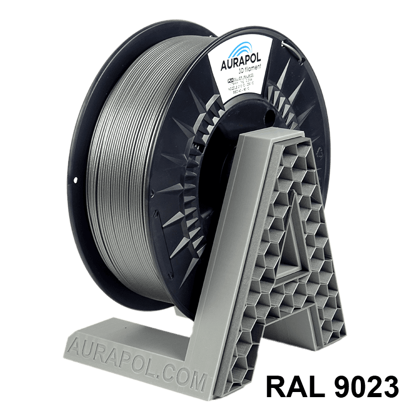 AURAPOL PLA 3D Filament Silver 1 kg 1,75 mm