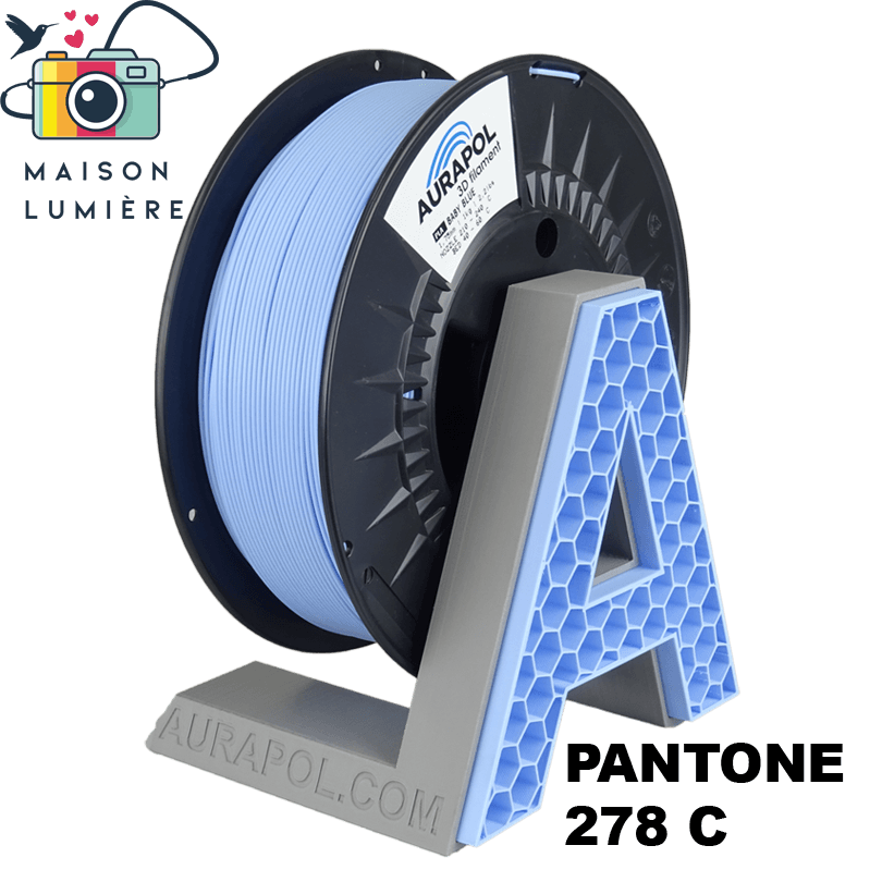 AURAPOL PLA 3D Filament L-EGO Baby Blue 1 kg 1,75 mm