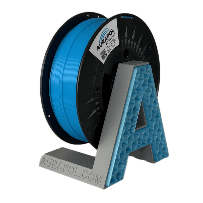 AURAPOL PLA 3D Filament Aqua dream částečně transparentní 1 kg 1,75 mm