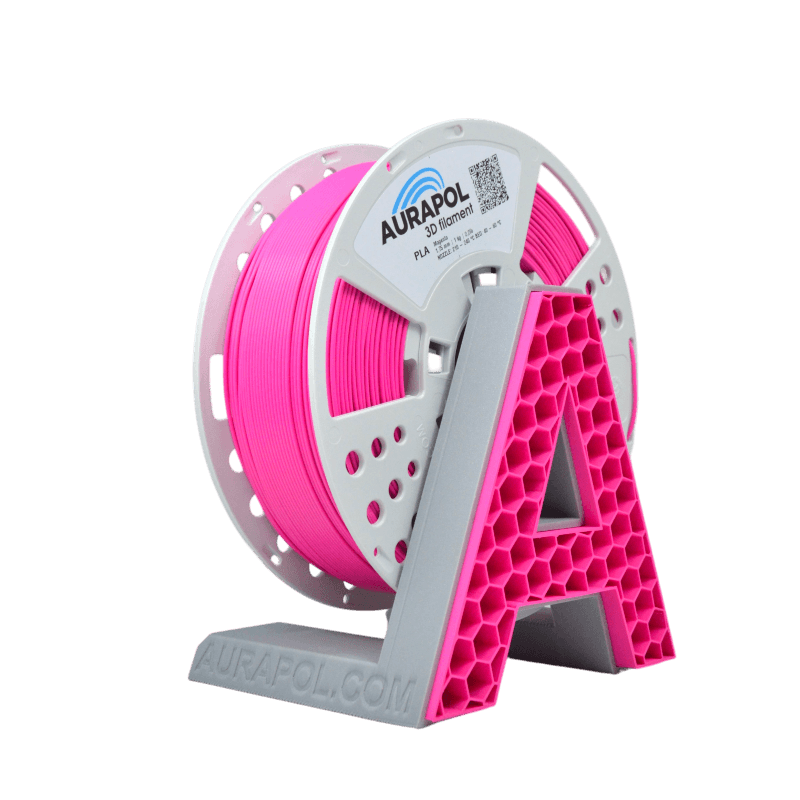 AURAPOL PLA 3D Filament Magenta 1 kg 1,75 mm