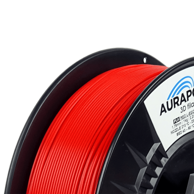 AURAPOL PLA HT110 3D Filament Red 1 kg 1,75 mm - náhled 2