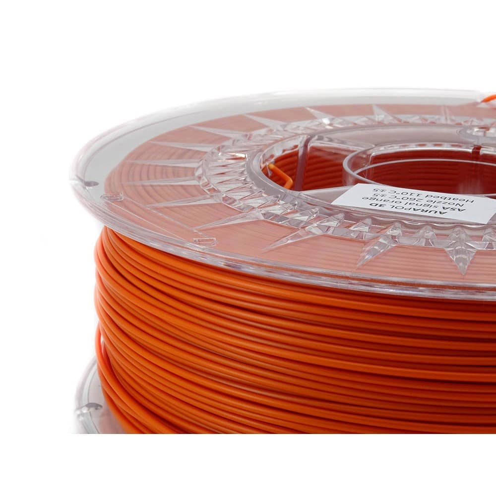 AURAPOL ASA 3D Filament Signal Orange 850g 1,75 mm - náhled 5