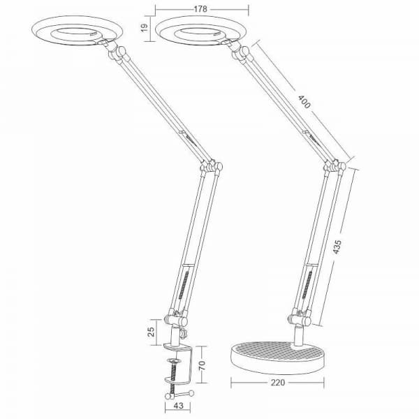 Nedes LED lampička BIANCA DL1203/B - náhled 4