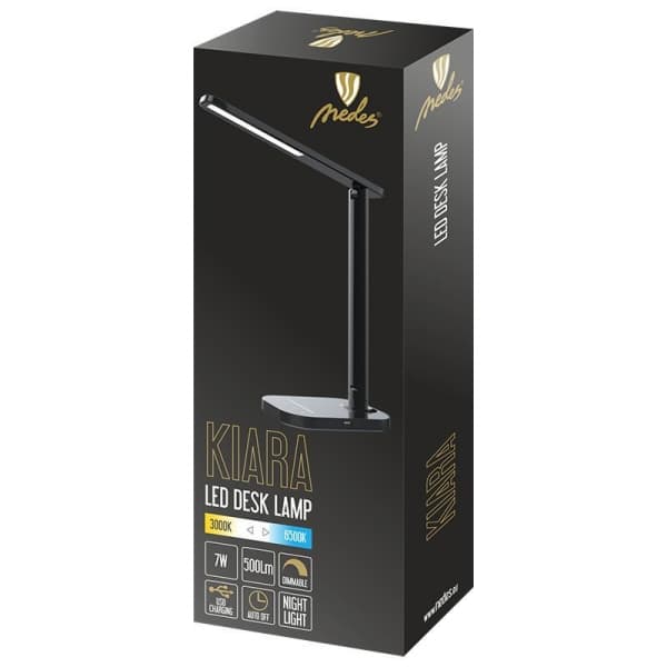 Nedes LED lampička KIARA DL4304 Černá - náhled 3