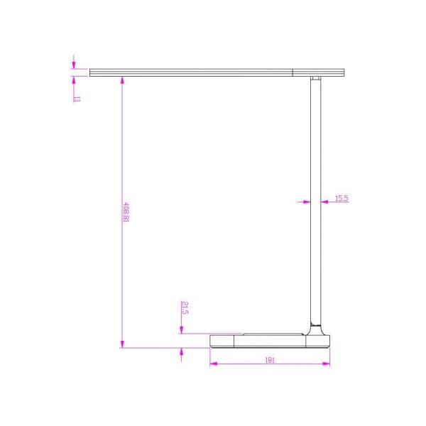 Nedes LED stolní lampička JENY DL4305/B - náhled 4