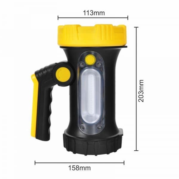 Nedes LED ruční nabíjecí svítilna + powerbank FS03R - náhled 3