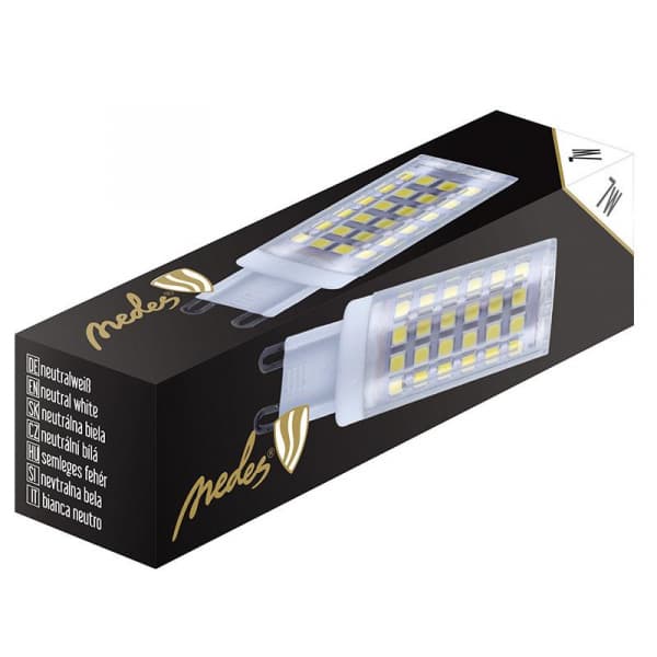 LED žárovka 7W - G9 / SMD / 4000K - ZLS626C - náhled 4