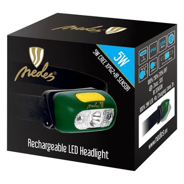 Nedes LED nabíjecí čelovka LH02R - náhled 2