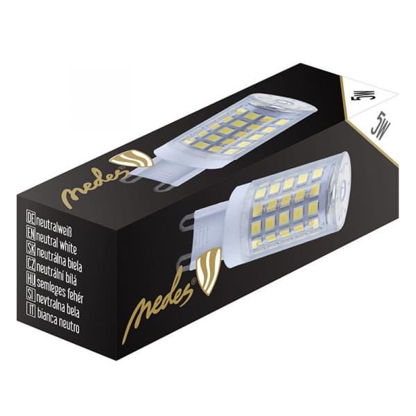 LED žárovka 5W - G9 / SMD / 4000K - ZLS625C - náhled 2