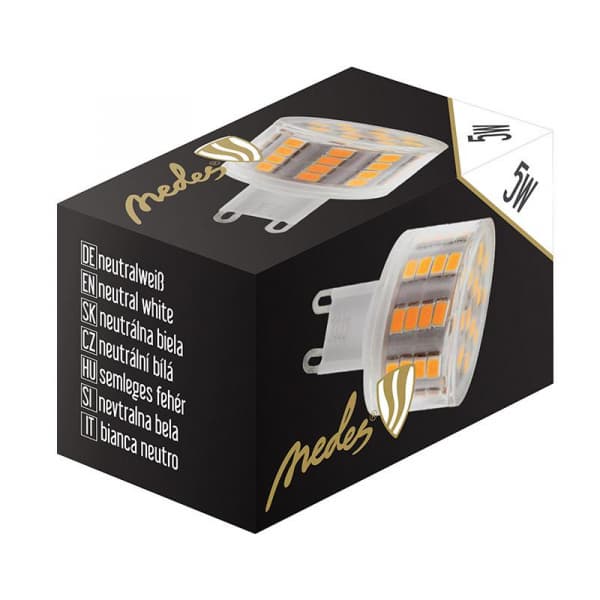 LED žárovka 5W - G9 / SMD / 4000K / W - ZLS625CW - náhled 2
