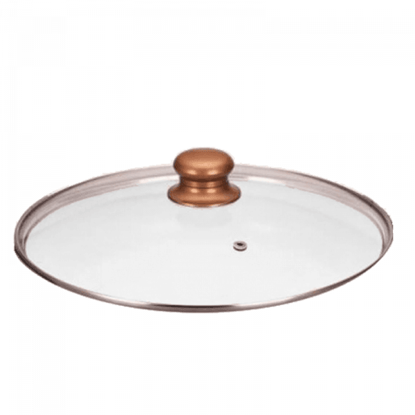 Skleněná poklice B-5080 Gold-20 cm