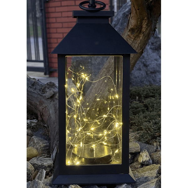 LED lucerna 140x300 mm XXL s časovačem