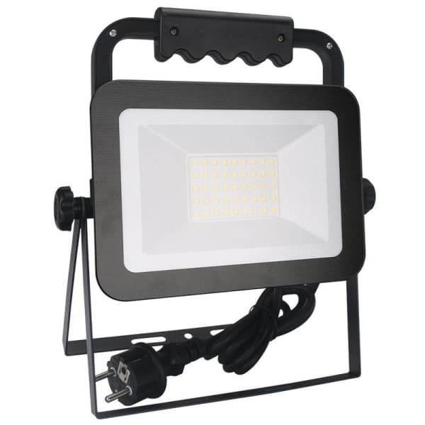 Nedes HQ reflektor 30W+PIR IP65 senzor/4000K/BK/PS - LF2023H