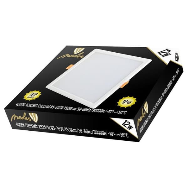Nedes LED panel HV 12W/PS/SMD/4000K/WH - LPL223H - náhled 4