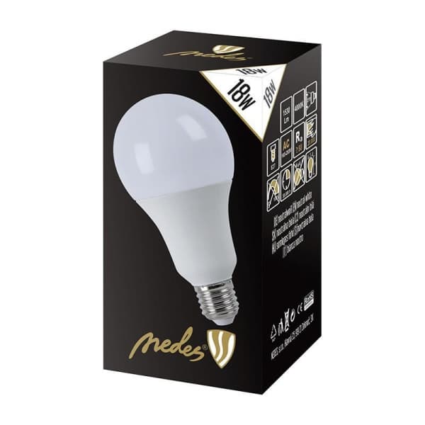 Nedes ZLS527 LED E27, A80, 18W, neutrální bílá - náhled 3