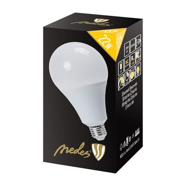 Nedes ZLS519 LED E27, A95, 22W, teplá bílá - náhled 2