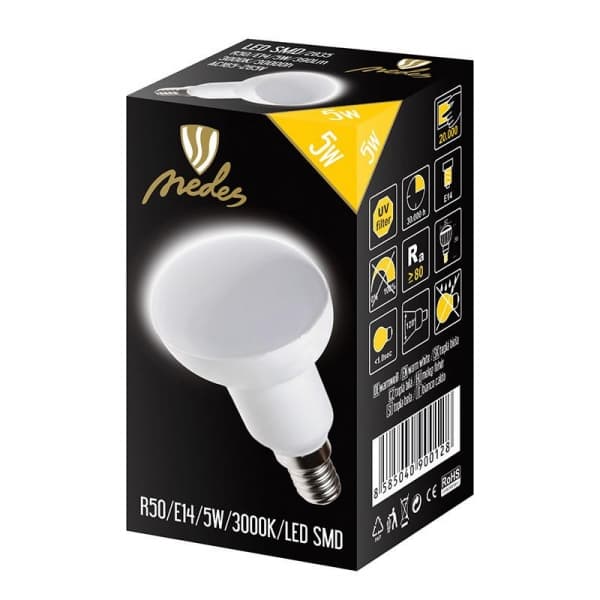 Nedes ZLS213 LED E14, 5W, teplá bílá - náhled 3