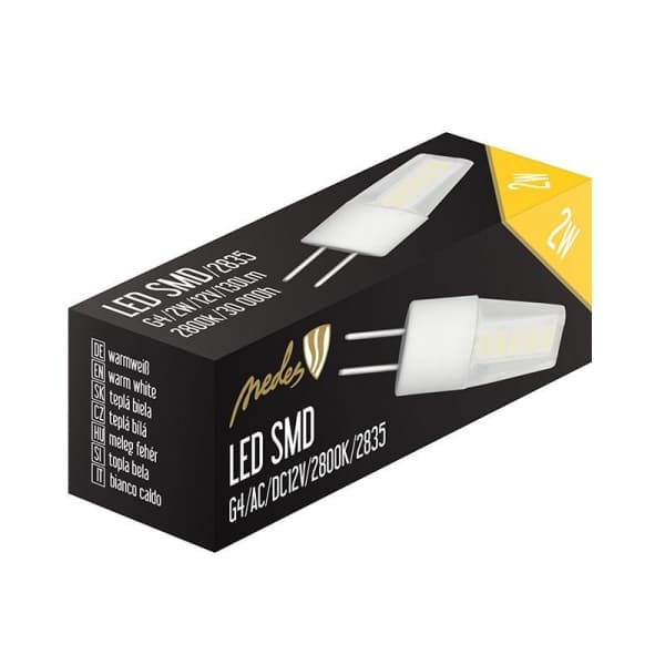 Nedes ZLS410 LED G4, 2W, teplá bílá - náhled 2