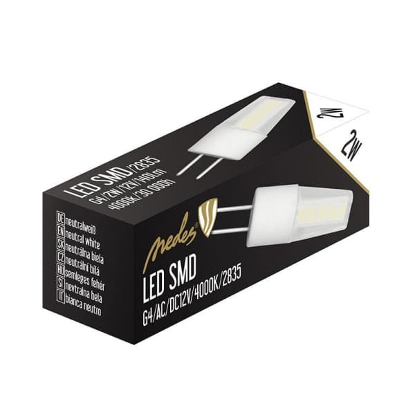 Nedes ZLS420 LED G4, 2W, neutrální bílá - náhled 3