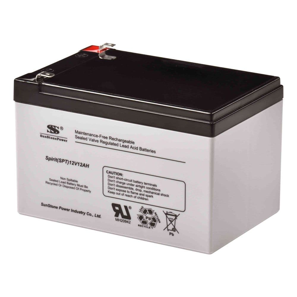 AGM akumulátor 12V/12Ah Sunstone Power SPT12-12