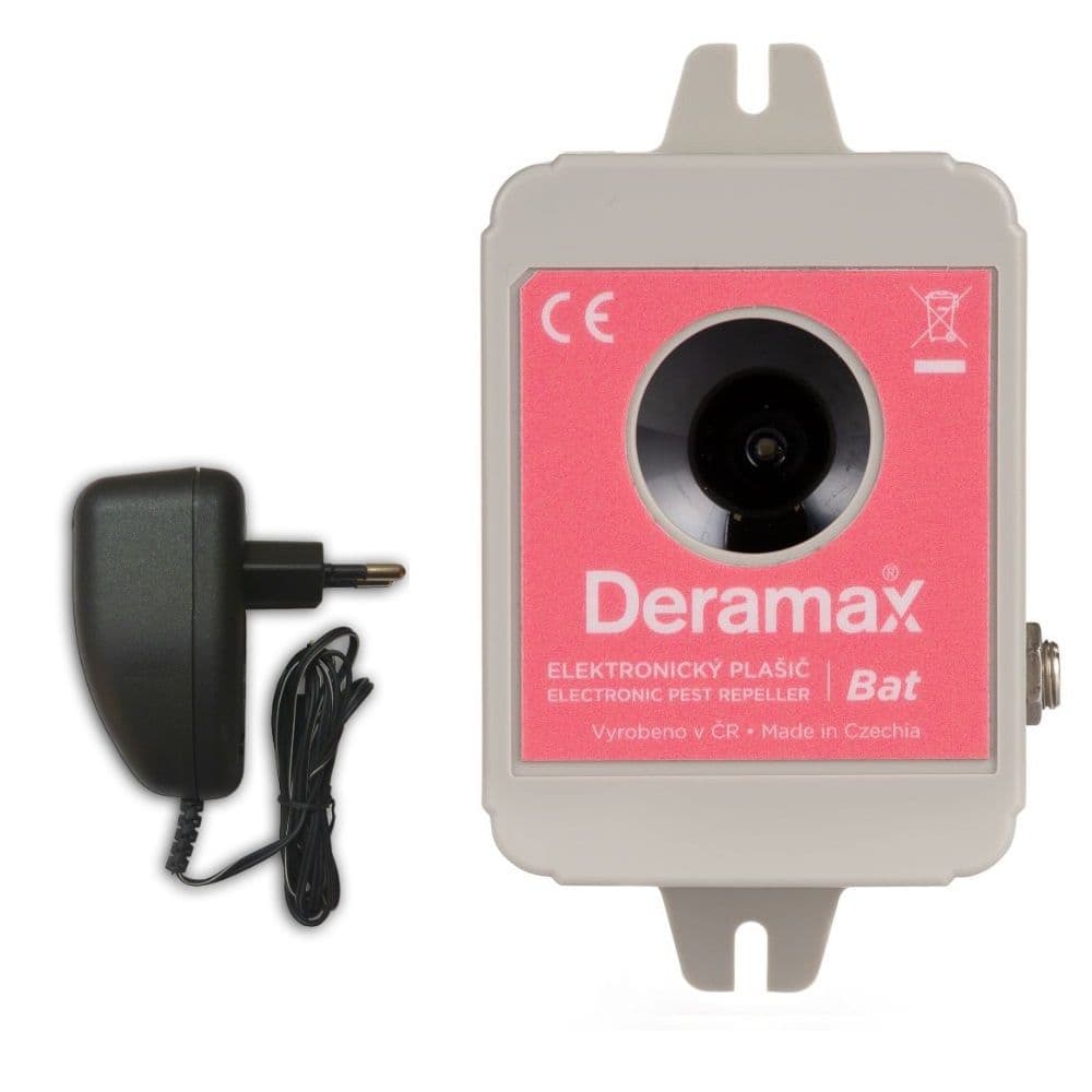 Deramax-Bat - Ultrazvukový odpuzovač-plašič netopýrů